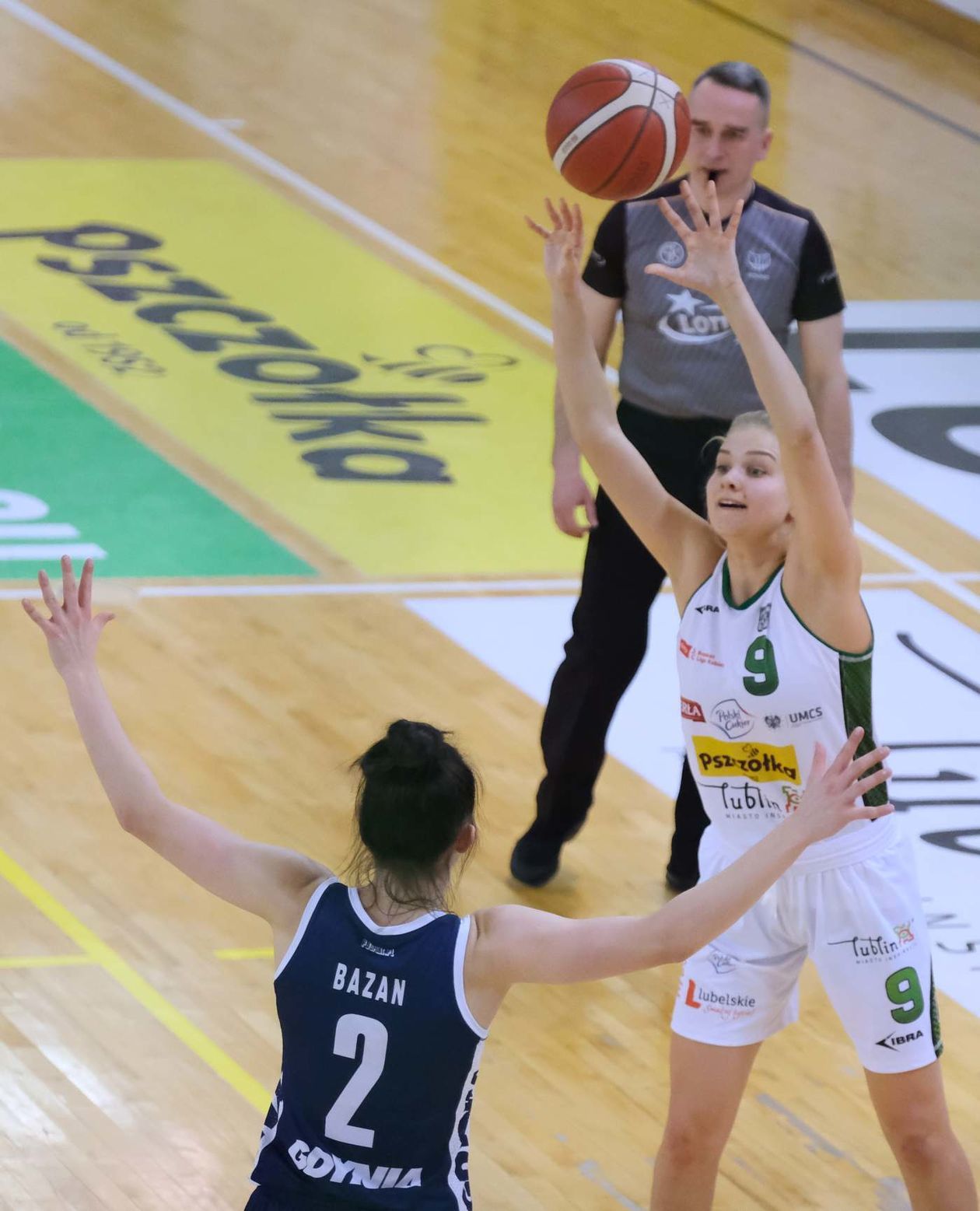  Pszczółka Polski Cukier AZS UMCS Lublin – GTK Gdynia 92:52 (zdjęcie 1) - Autor: Maciej Kaczanowski