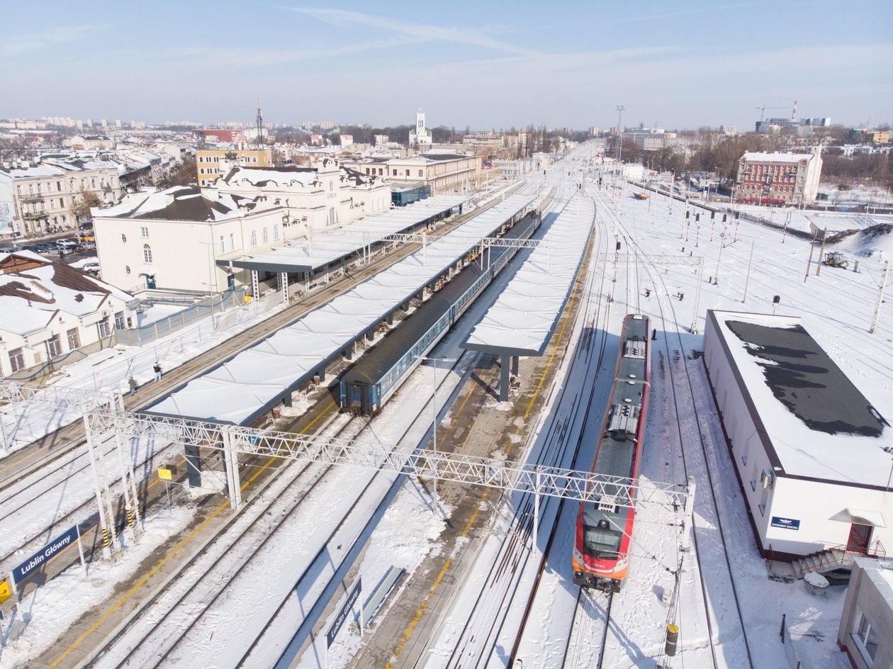  Inwestycje kolejowe w Lublinie (zdjęcie 1) - Autor: PKP PLK