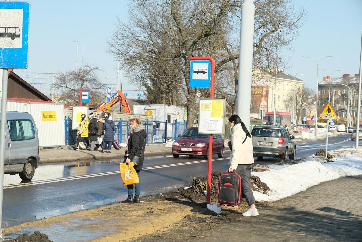  Objazdy w rejonie dworca PKP w Lublinie (zdjęcie 1) - Autor: Maciej Kaczanowski