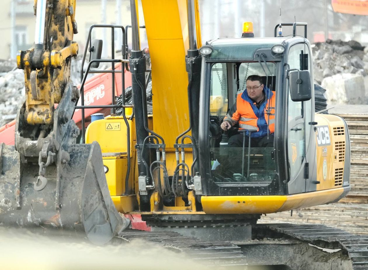  Plac budowy dworca metropolitalnego (zdjęcie 1) - Autor: Maciej Kaczanowski