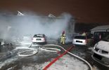 Pożar warsztatu samochodowego w Kalinówce (zdjęcie 3)