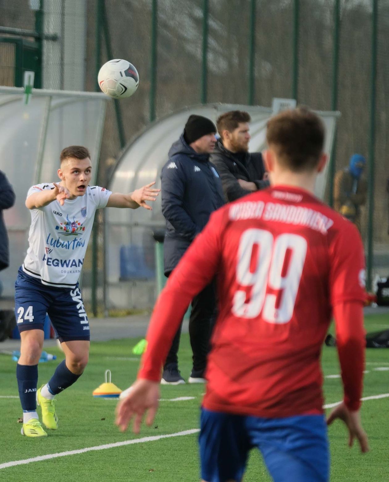  Lewart Lubartów vs Wisła Sandomierz (zdjęcie 1) - Autor: Maciej Kaczanowski