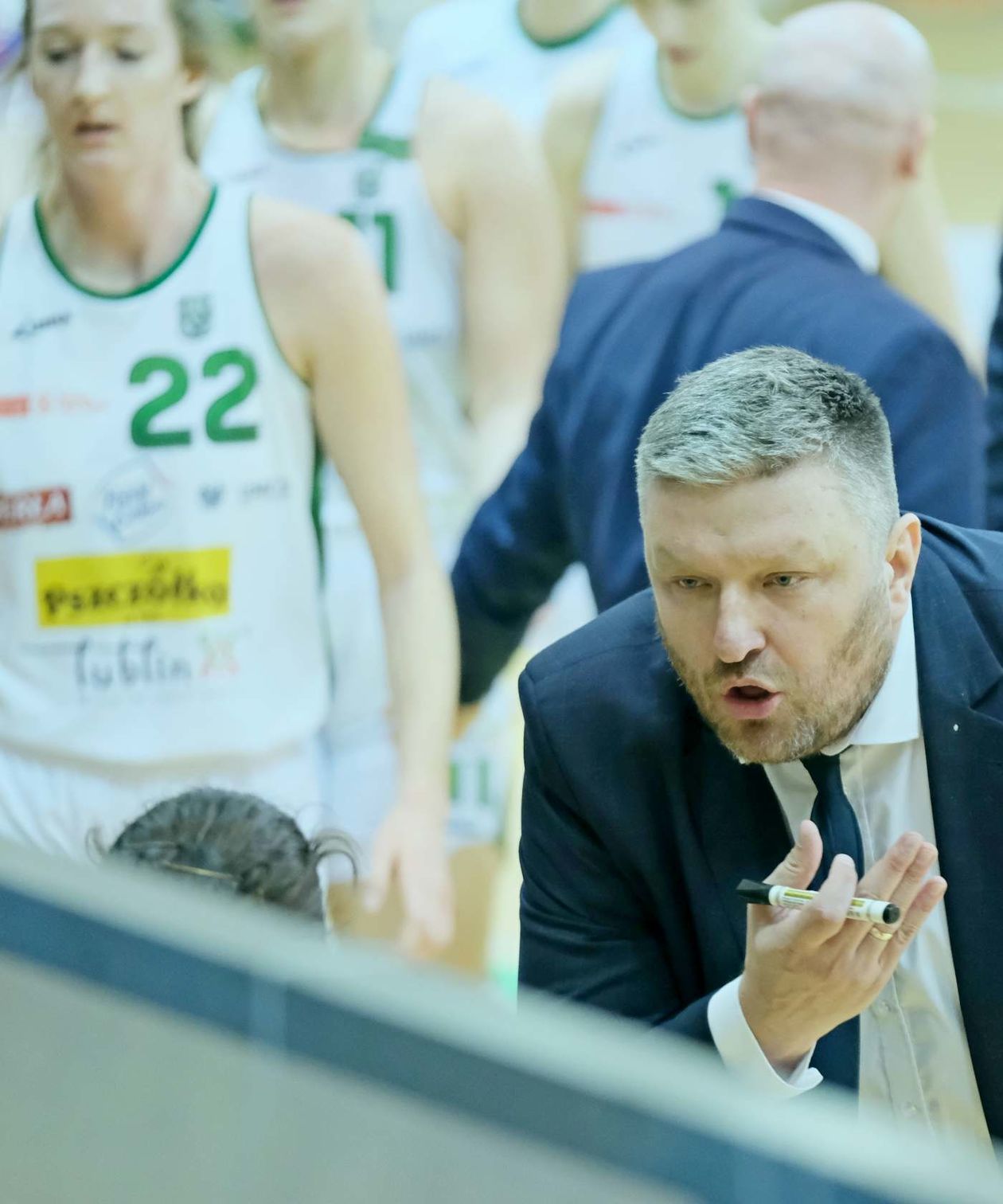  Pszczółka Polski Cukier AZS UMCS Lublin – KS Basket 25 Bydgoszcz 73:76 (zdjęcie 1) - Autor: Maciej Kaczanowski