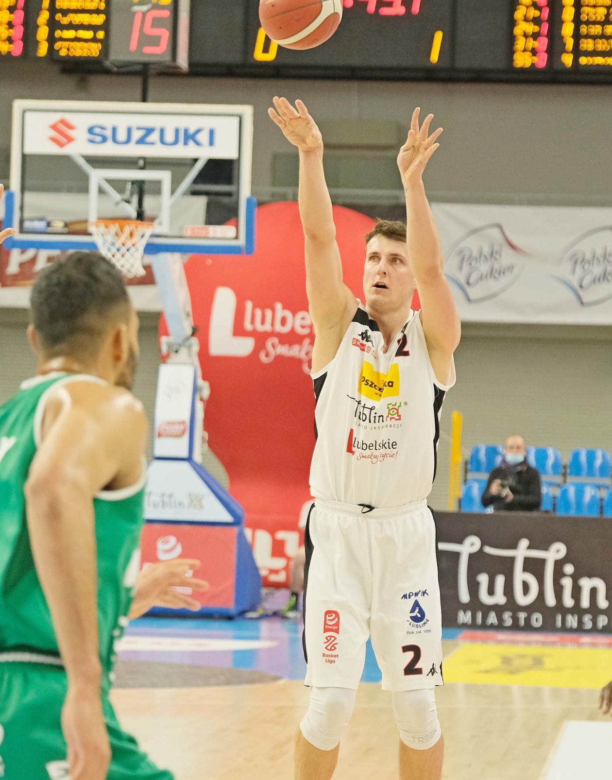  Pszczółka Start Lublin vs ENEA Zastal Zielona Góra (zdjęcie 1) - Autor: Maciej Kaczanowski