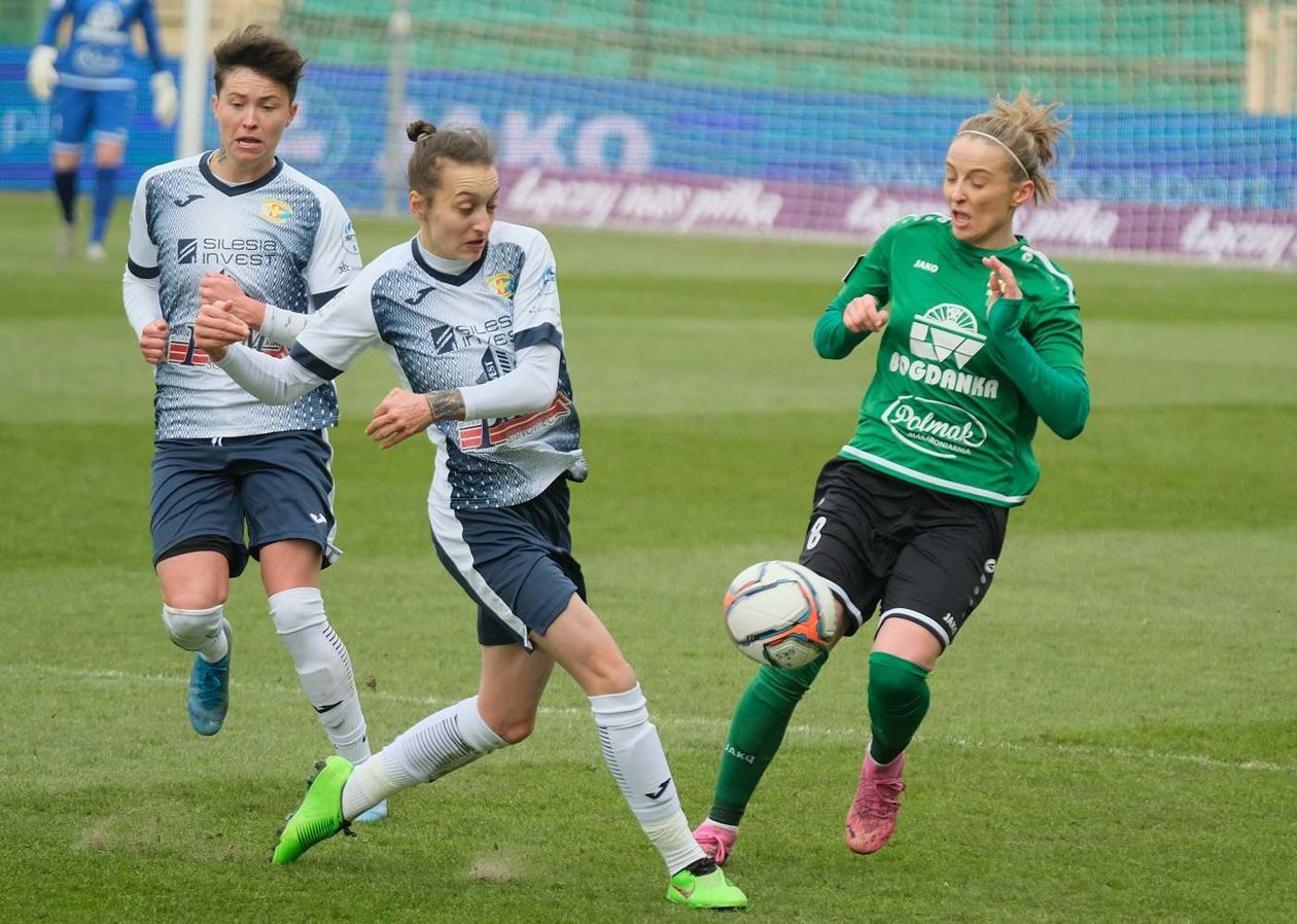  Ekstraliga kobiet: Górnik Łęczna vs Czarni Sosnowiec (zdjęcie 1) - Autor: Maciej Kaczanowski