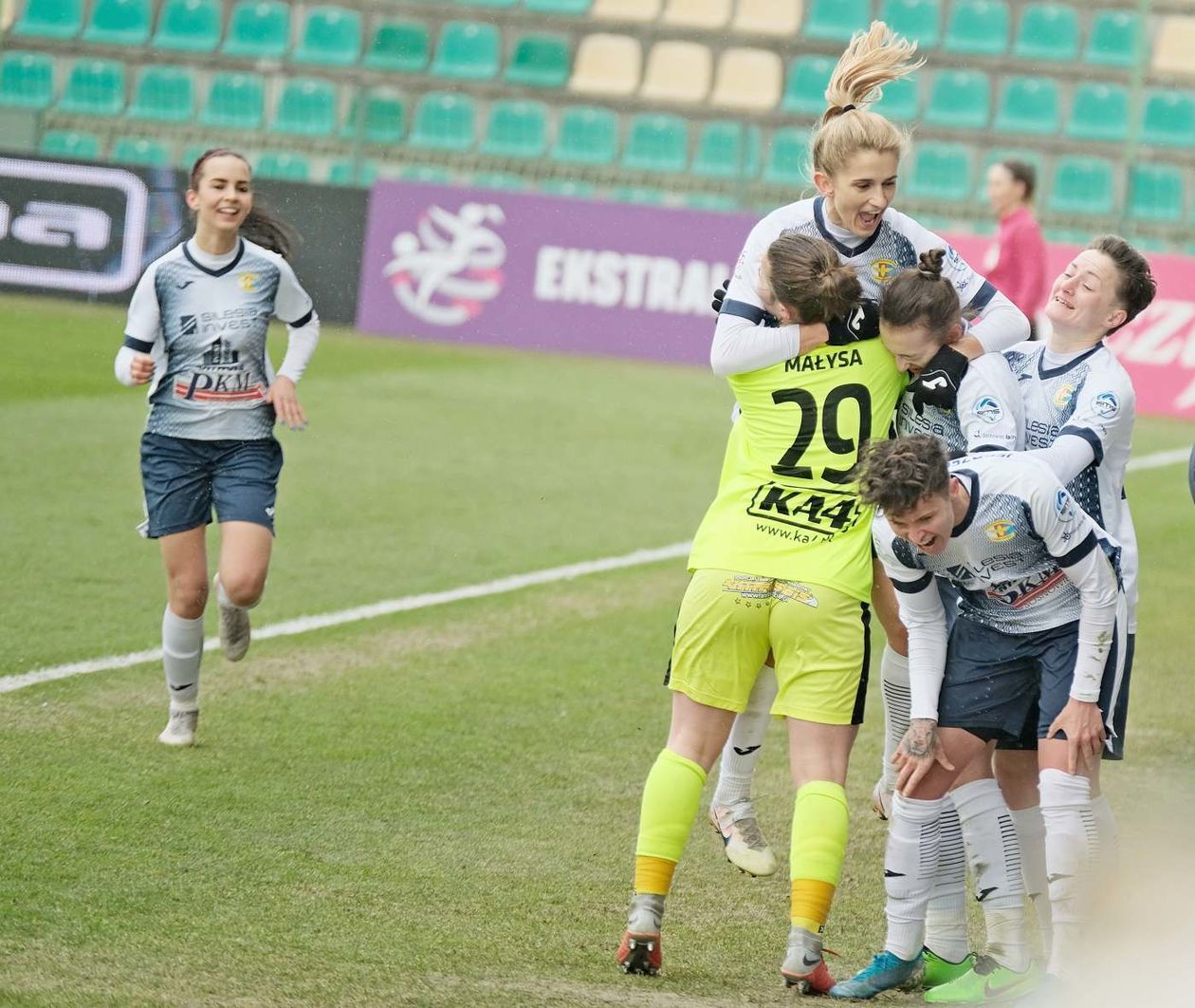  Ekstraliga kobiet: Górnik Łęczna vs Czarni Sosnowiec (zdjęcie 1) - Autor: Maciej Kaczanowski