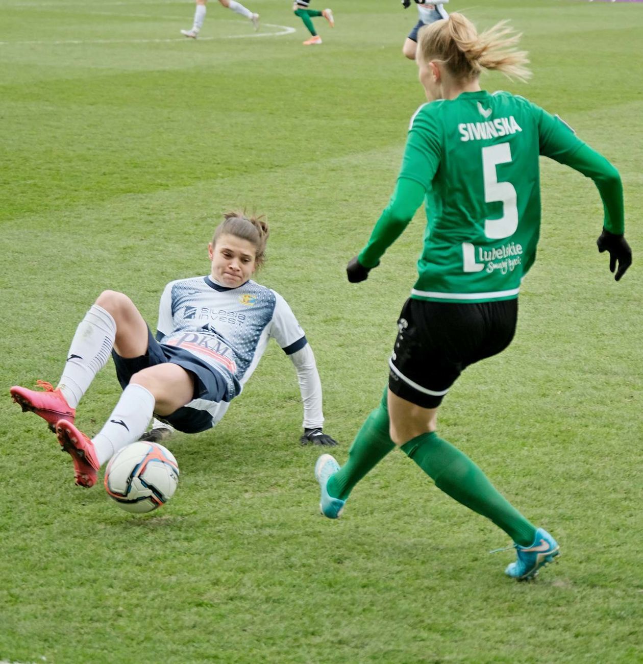  Ekstraliga kobiet: Górnik Łęczna vs Czarni Sosnowiec (zdjęcie 1) - Autor: Maciej Kaczanowski