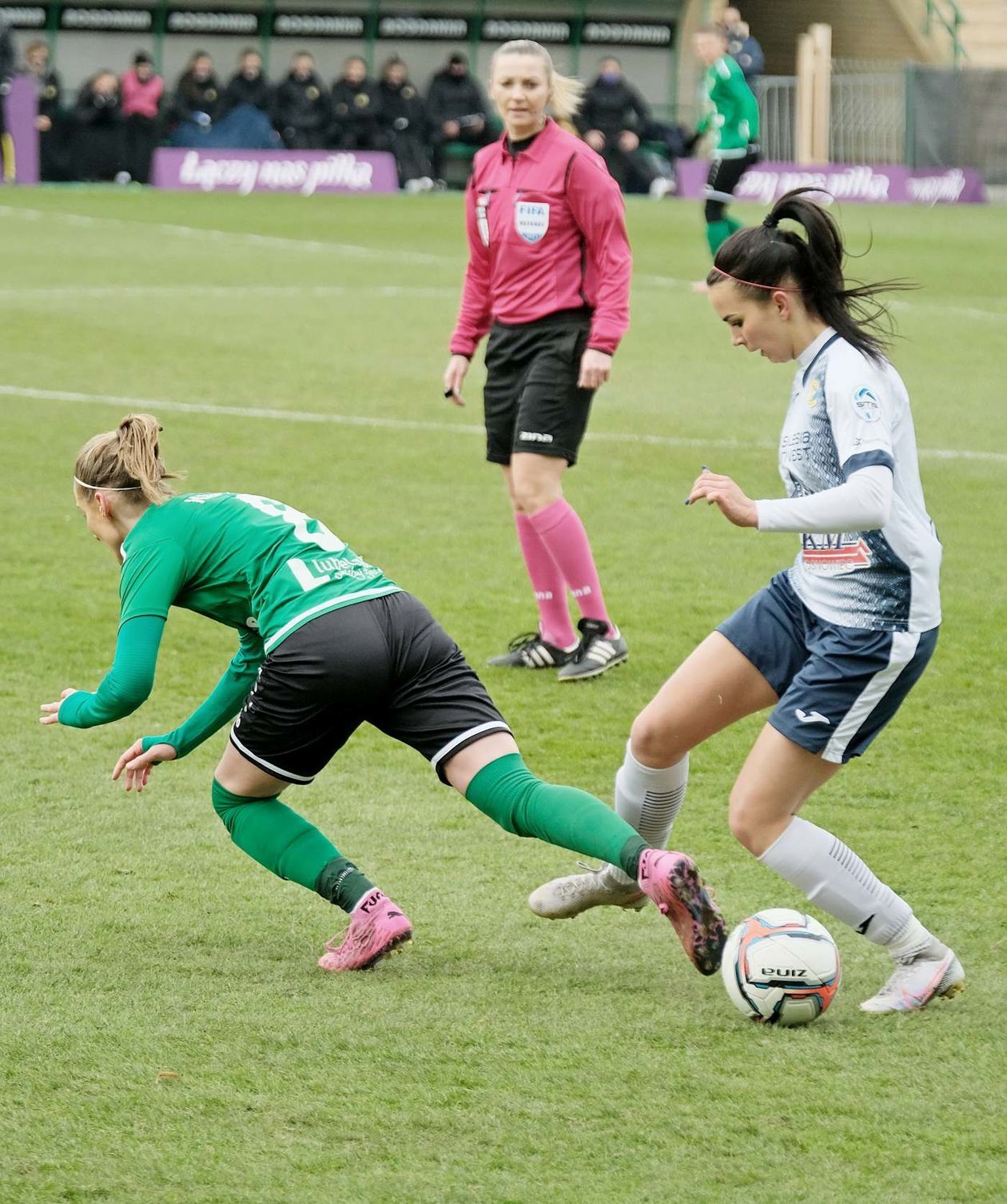  Ekstraliga kobiet: Górnik Łęczna vs Czarni Sosnowiec (zdjęcie 1) - Autor: Maciej Kaczanowski