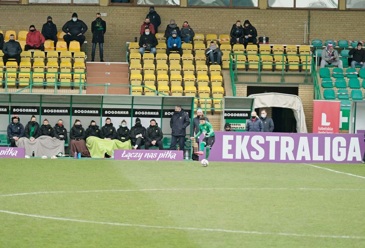  Ekstraliga kobiet: Górnik Łęczna vs Czarni Sosnowiec (zdjęcie 1) - Autor: Maciej Kaczanowski