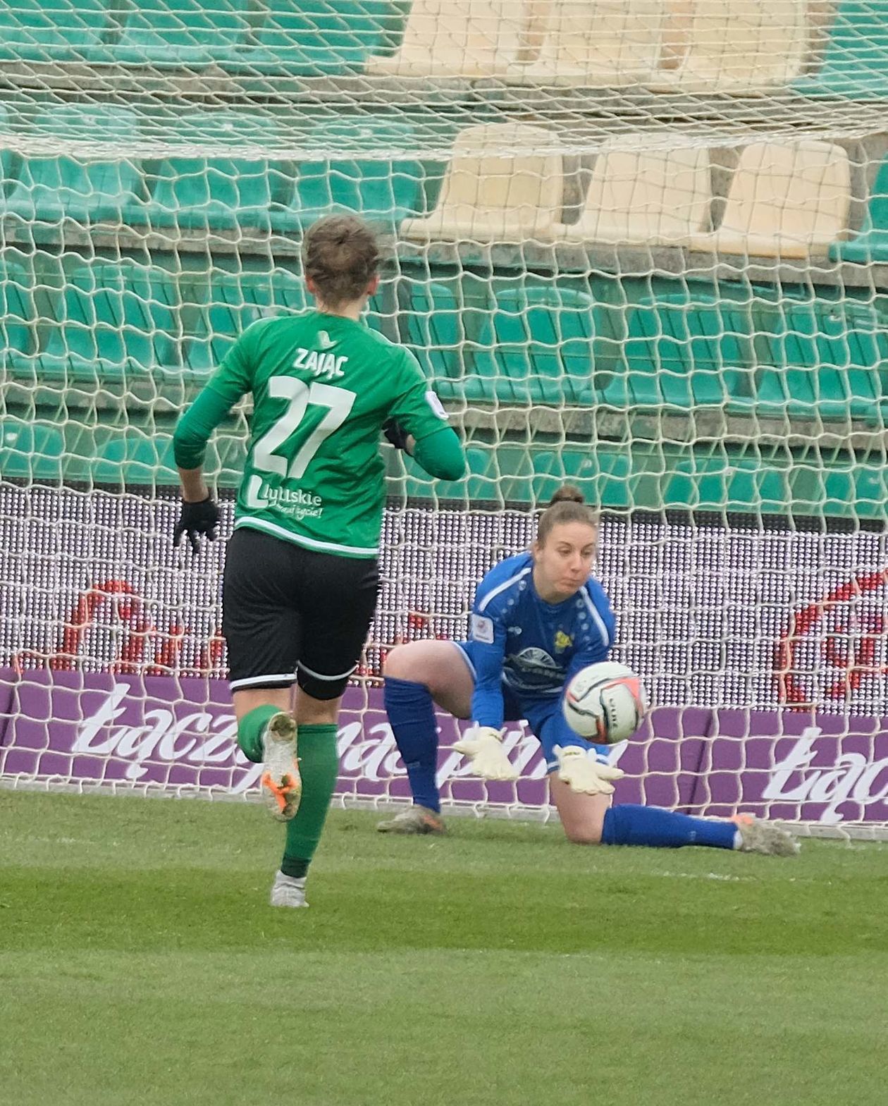  Ekstraliga kobiet: Górnik Łęczna vs Czarni Sosnowiec (zdjęcie 1) - Autor: Maciej Kaczanowski