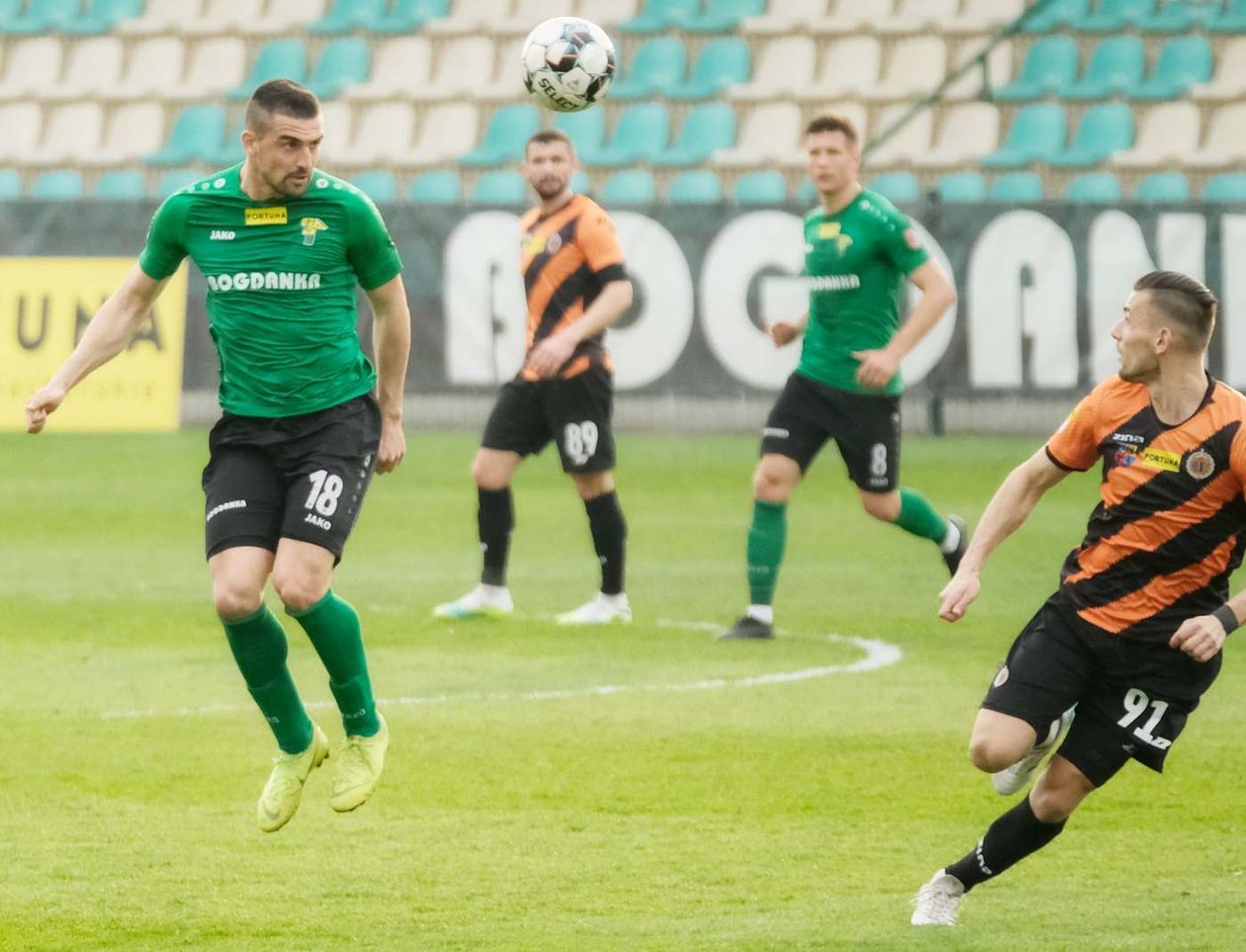  Górnik Łęczna - Chrobry Głogów 3:0 (zdjęcie 1) - Autor: Maciej Kaczanowski