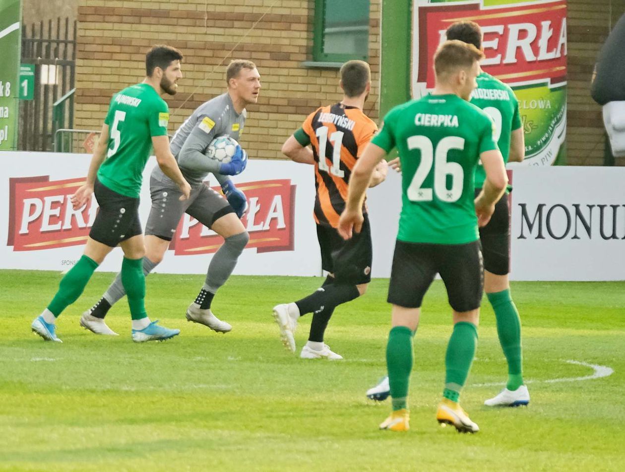  Górnik Łęczna - Chrobry Głogów 3:0 (zdjęcie 1) - Autor: Maciej Kaczanowski