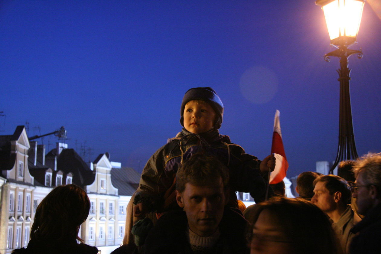  Pożegnanie Jana Pawła II w Lublinie (zdjęcie 1) - Autor: Maciej Kaczanowski