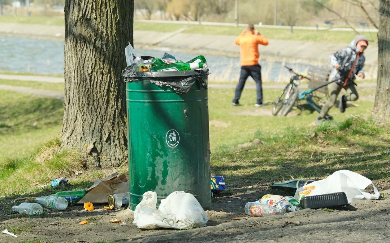  Relaks nad Zalewem Zemborzyckim w świąteczny poniedziałek (zdjęcie 1) - Autor: Maciej Kaczanowski