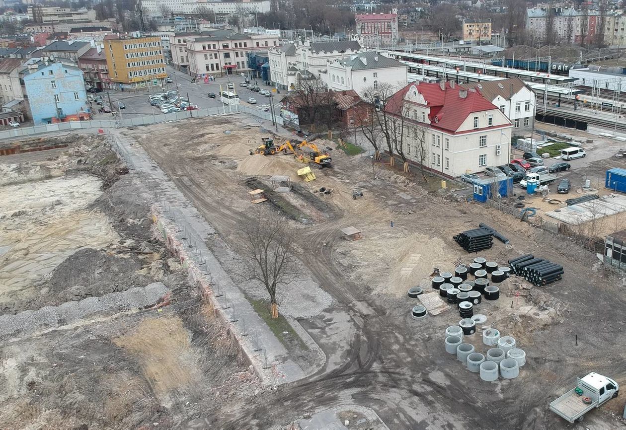  Plac budowy dworca metropolitalnego (zdjęcie 1) - Autor: Maciej Kaczanowski