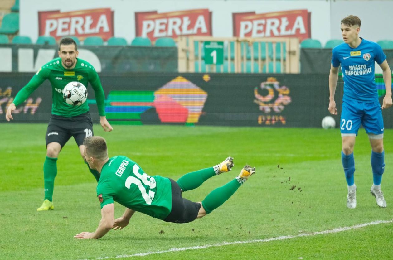  Górnik Łęczna – Puszcza Niepołomice 0:0 (zdjęcie 1) - Autor: Maciej Kaczanowski