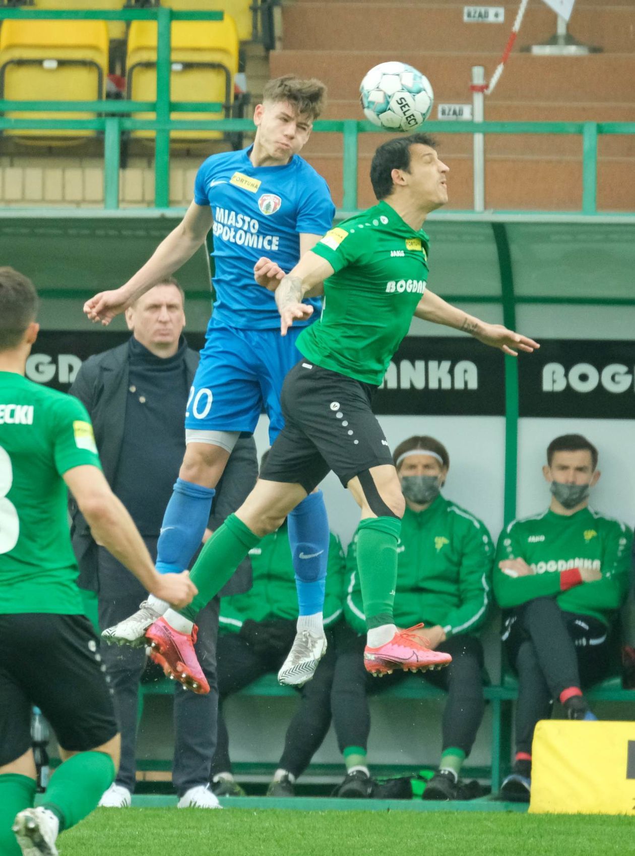  Górnik Łęczna – Puszcza Niepołomice 0:0 (zdjęcie 1) - Autor: Maciej Kaczanowski