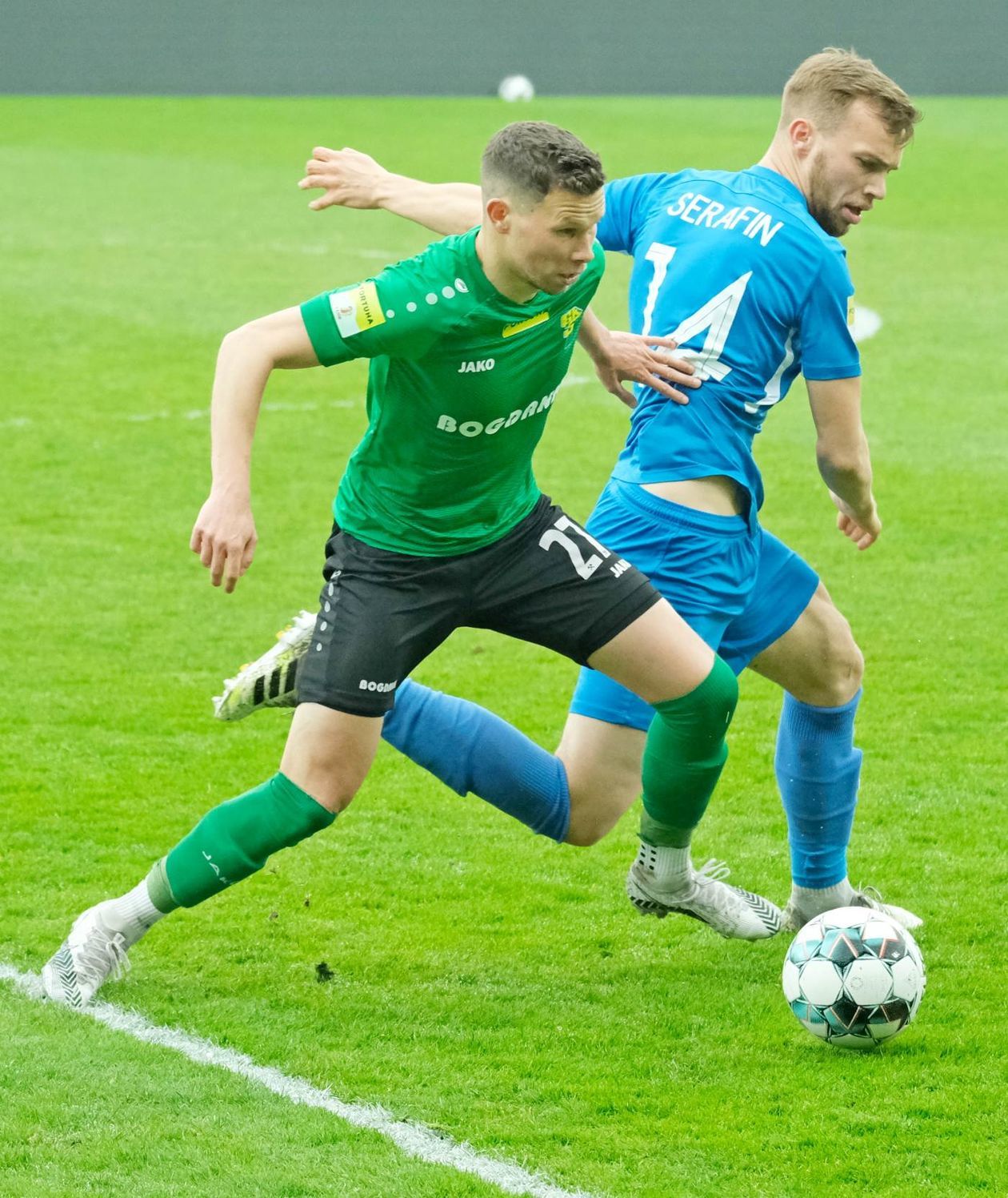  Górnik Łęczna – Puszcza Niepołomice 0:0 (zdjęcie 1) - Autor: Maciej Kaczanowski