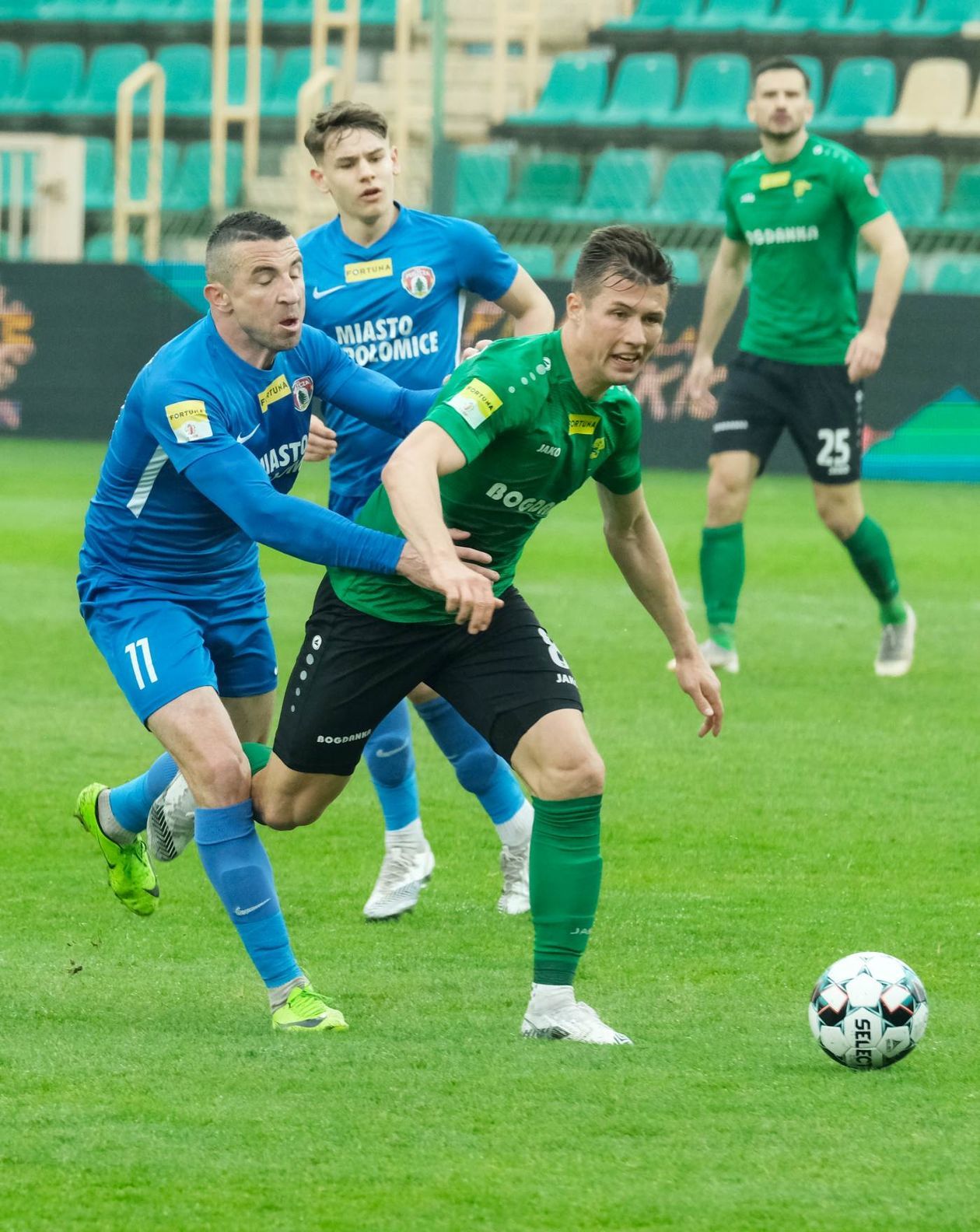  Górnik Łęczna – Puszcza Niepołomice 0:0 (zdjęcie 1) - Autor: Maciej Kaczanowski