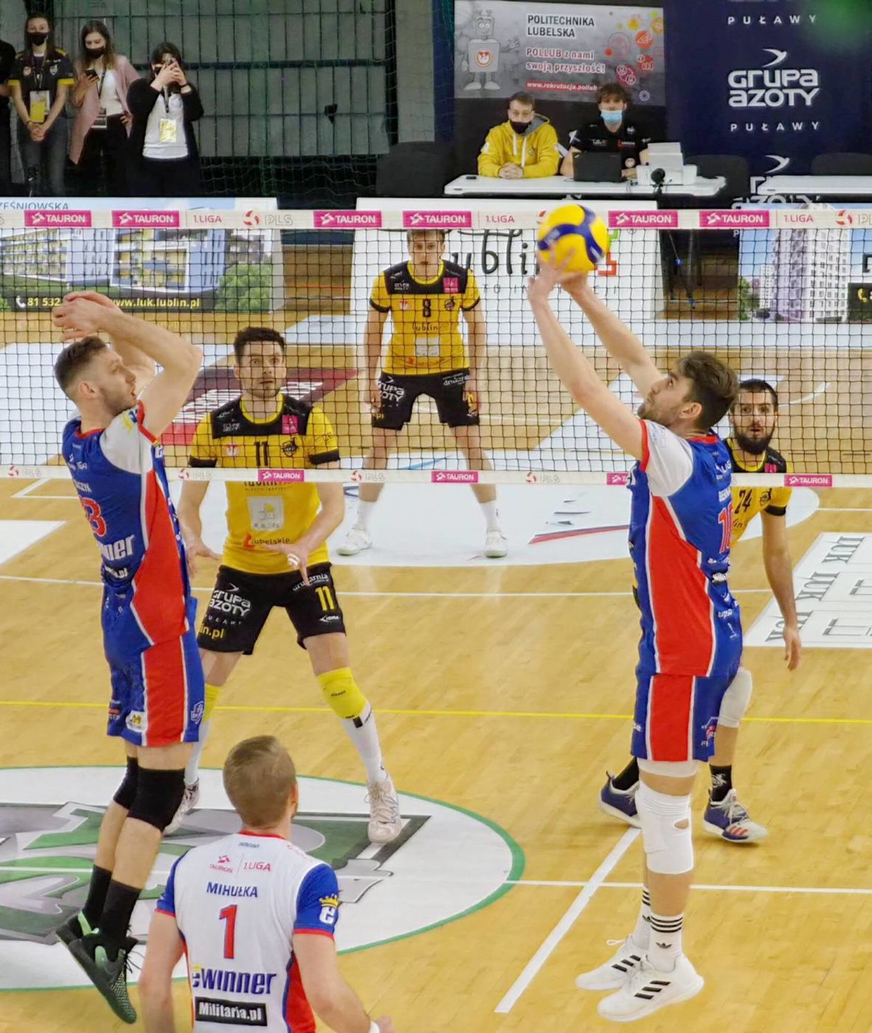  LUK Politechnika – eWinner Gwardia Wrocław 3:2 (zdjęcie 1) - Autor: Maciej Kaczanowski