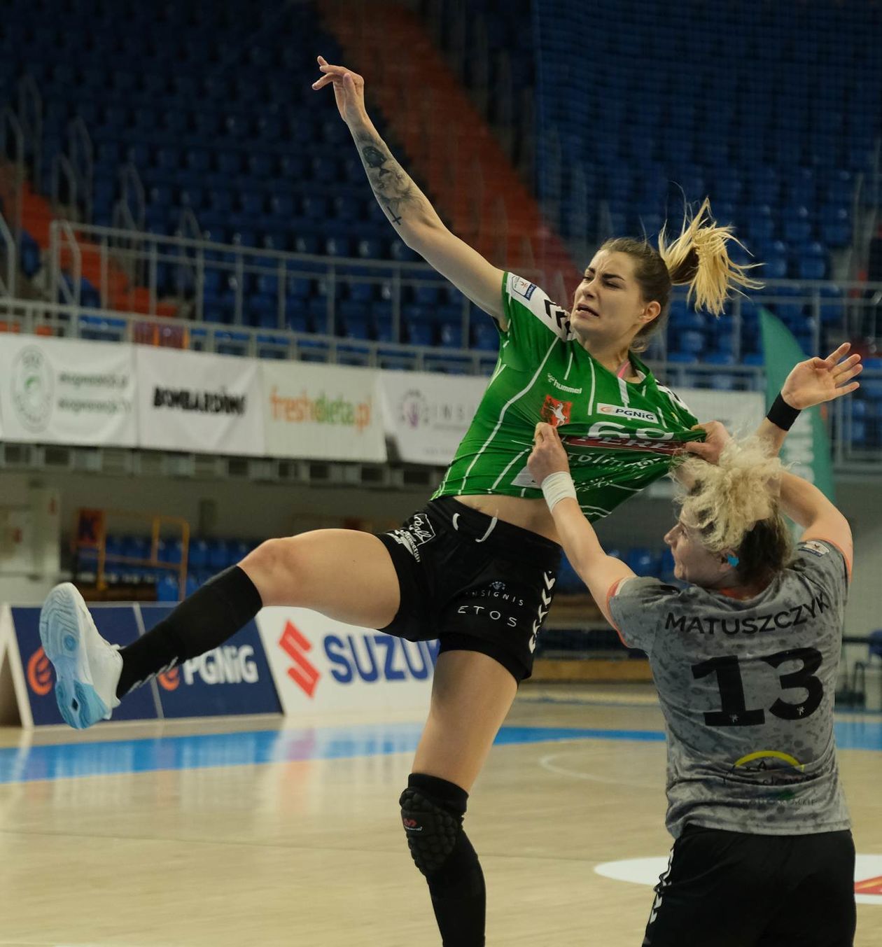 MKS Perła Lublin – Eurobud JKS Jarosław 30:26 (zdjęcie 1) - Autor: Maciej Kaczanowski