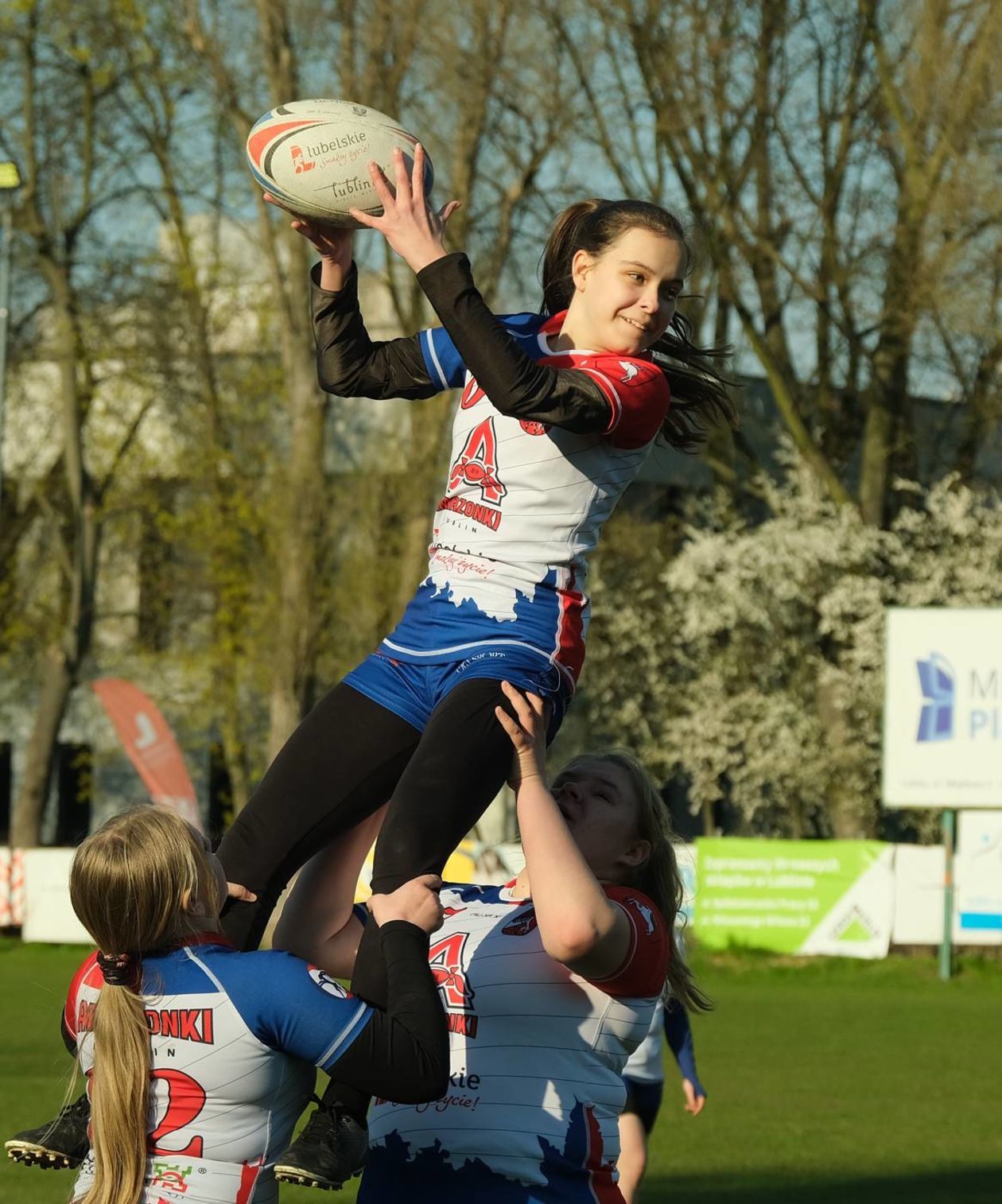  Trening drużyny rugby kobiet Amazonki Lublin (zdjęcie 1) - Autor: Maciej Kaczanowski