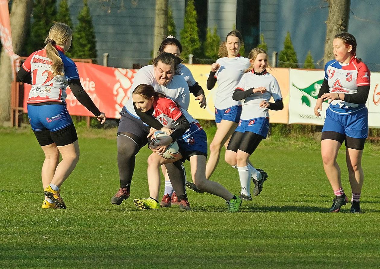  Trening drużyny rugby kobiet Amazonki Lublin (zdjęcie 1) - Autor: Maciej Kaczanowski