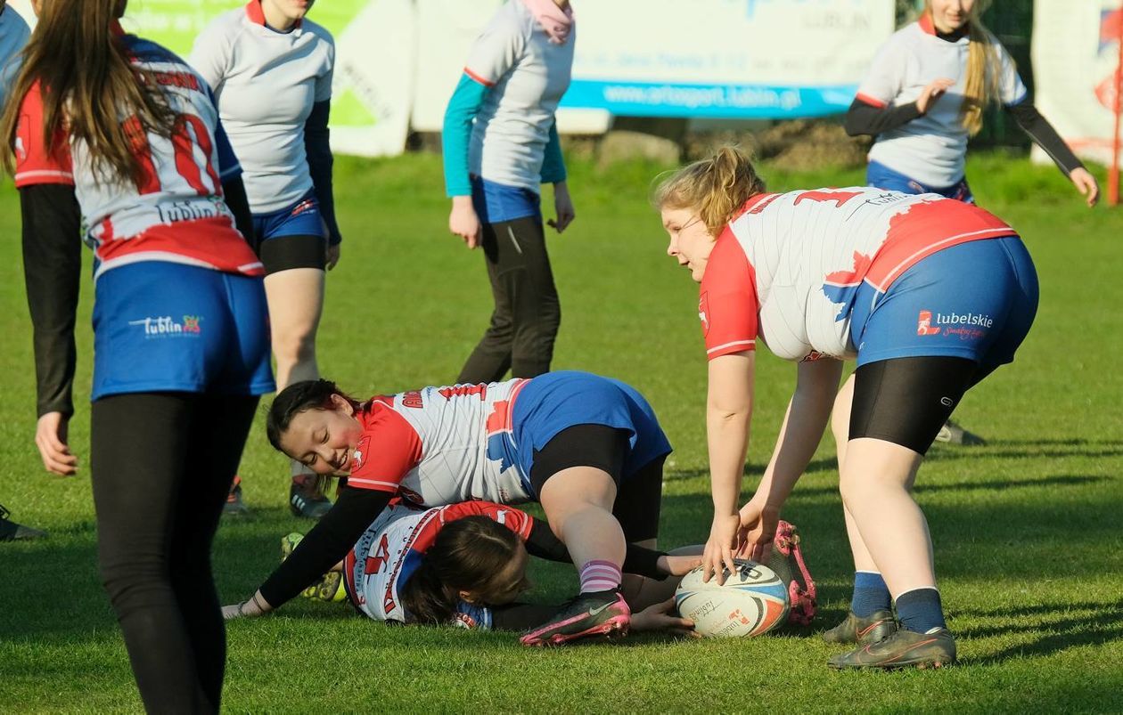  Trening drużyny rugby kobiet Amazonki Lublin (zdjęcie 1) - Autor: Maciej Kaczanowski