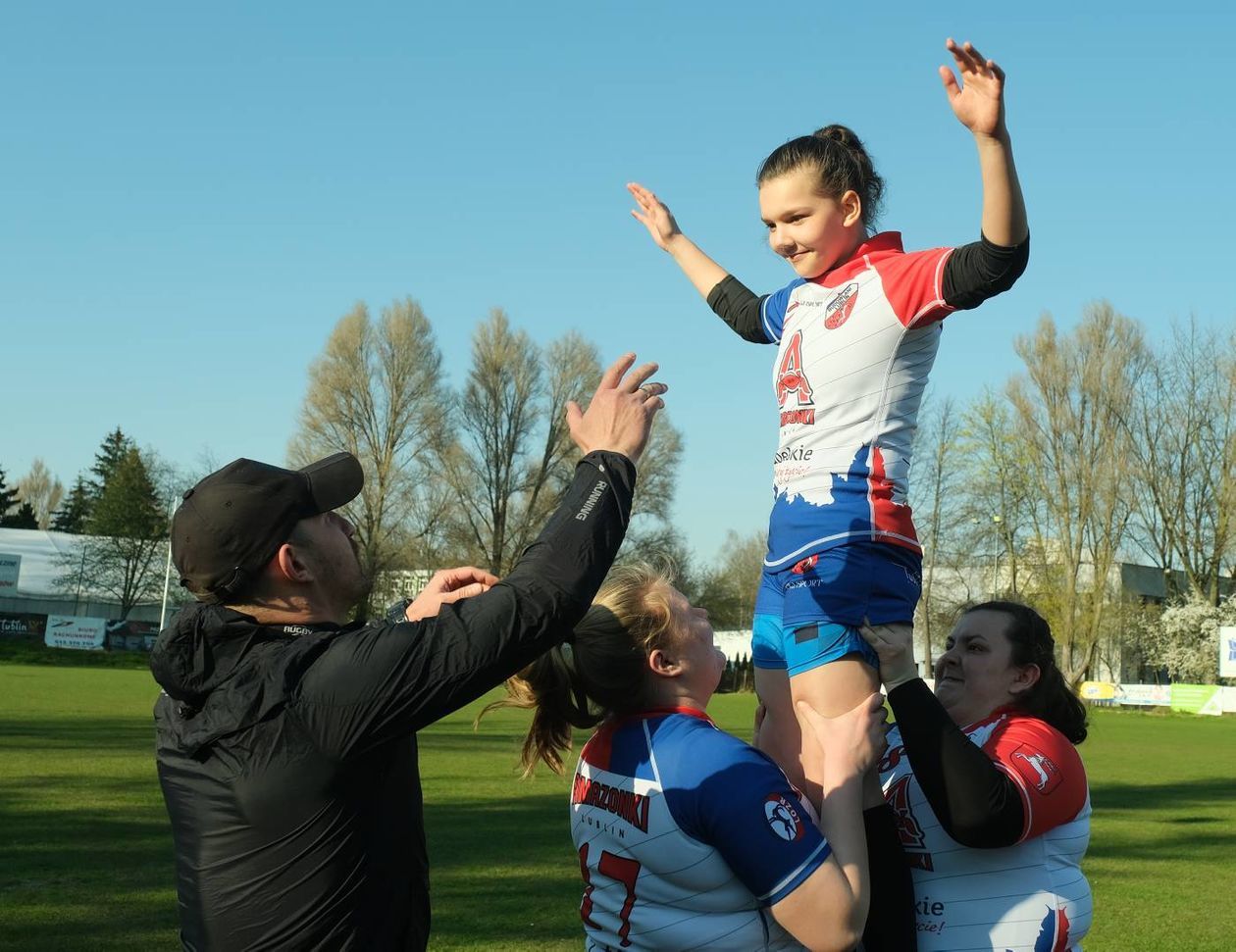  Trening drużyny rugby kobiet Amazonki Lublin (zdjęcie 1) - Autor: Maciej Kaczanowski