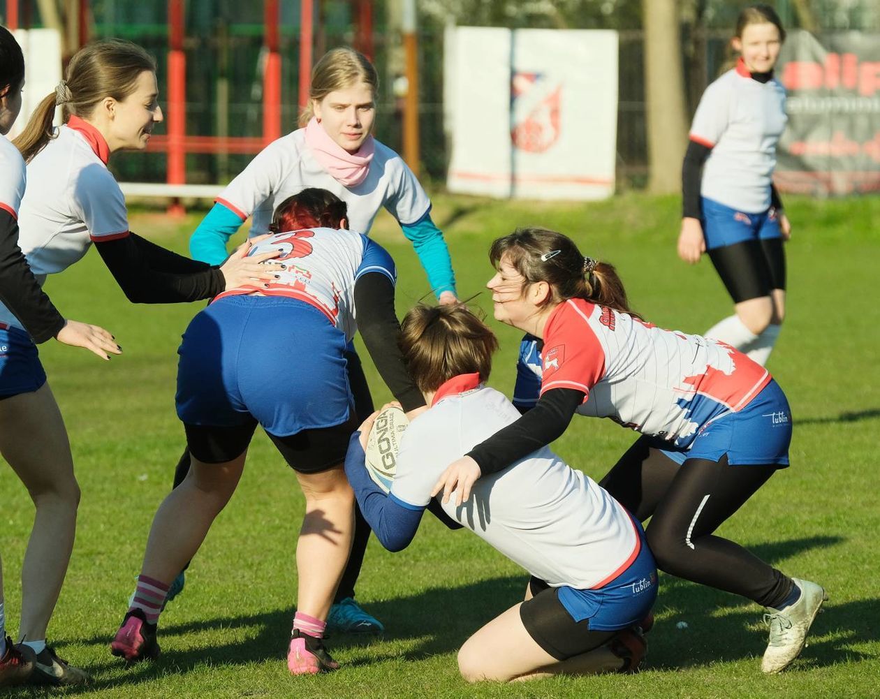  Trening drużyny rugby kobiet Amazonki Lublin (zdjęcie 1) - Autor: Maciej Kaczanowski