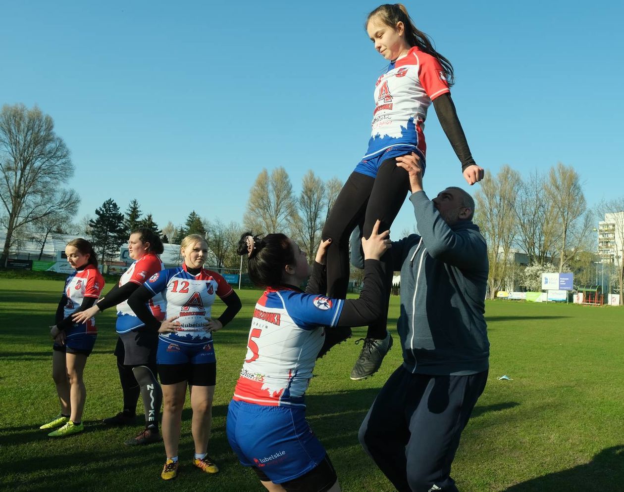  Trening drużyny rugby kobiet Amazonki Lublin (zdjęcie 1) - Autor: Maciej Kaczanowski
