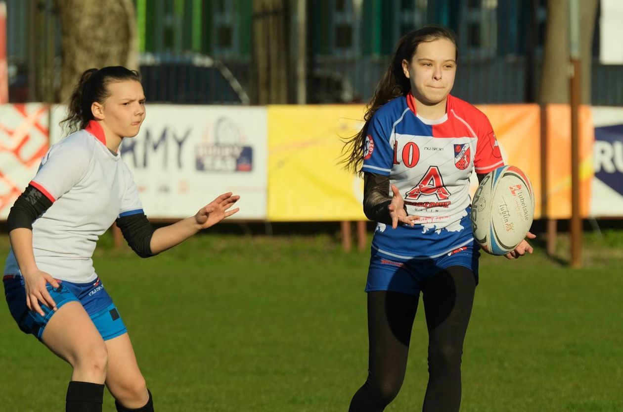  Trening drużyny rugby kobiet Amazonki Lublin (zdjęcie 1) - Autor: Maciej Kaczanowski