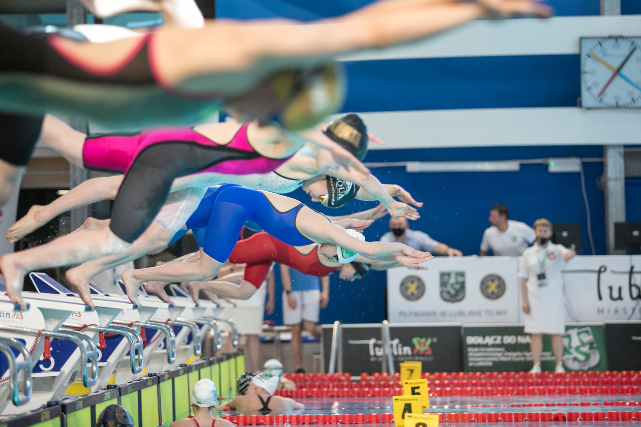  Mistrzostwa Polski w pływaniu Lublin 2021 - dzień I (zdjęcie 36) - Autor: Michał Piłat/AZS UMCS Lublin