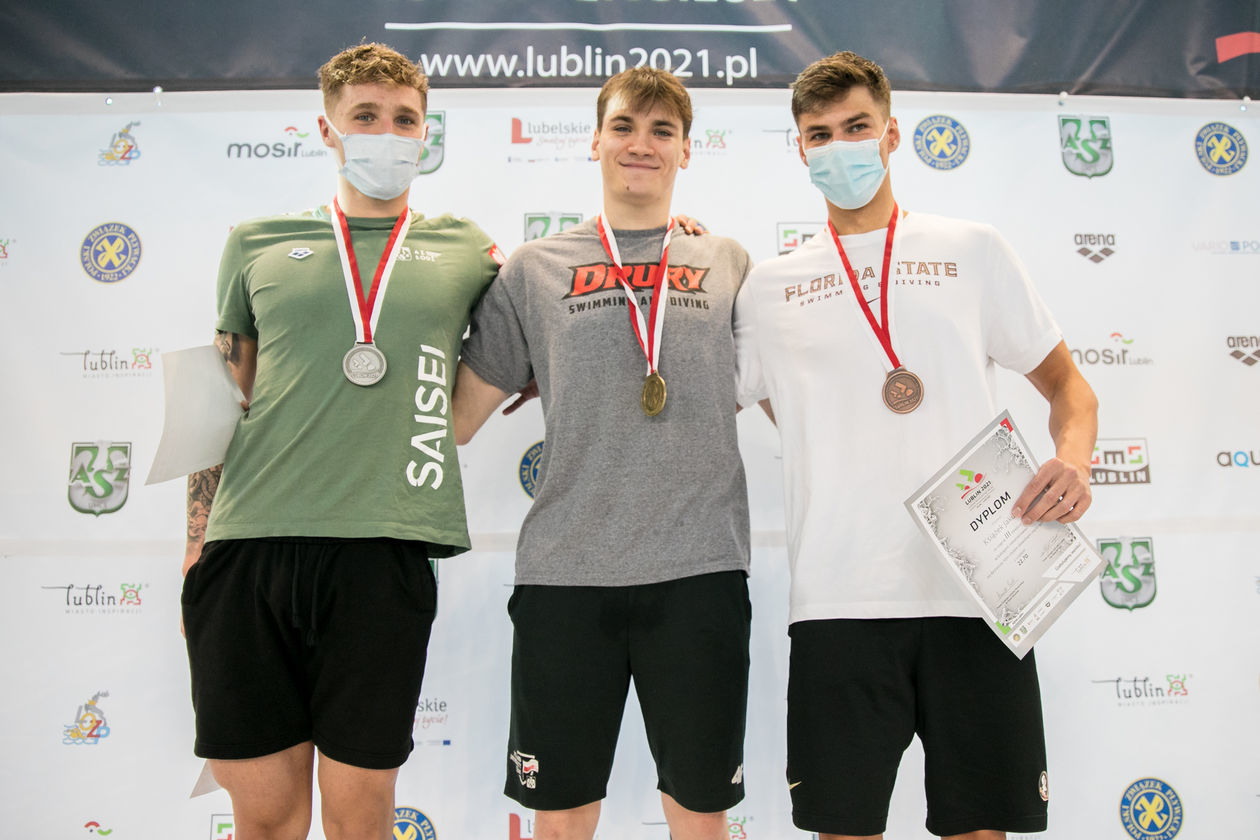  Mistrzostwa Polski w pływaniu Lublin 2021 - dzień I (zdjęcie 17) - Autor: Michał Piłat/AZS UMCS Lublin