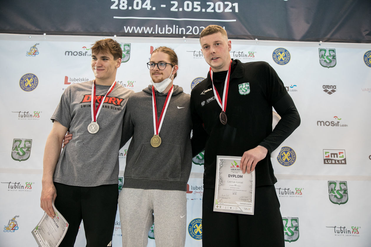  Mistrzostwa Polski w pływaniu Lublin 2021 - dzień I (zdjęcie 18) - Autor: Michał Piłat/AZS UMCS Lublin