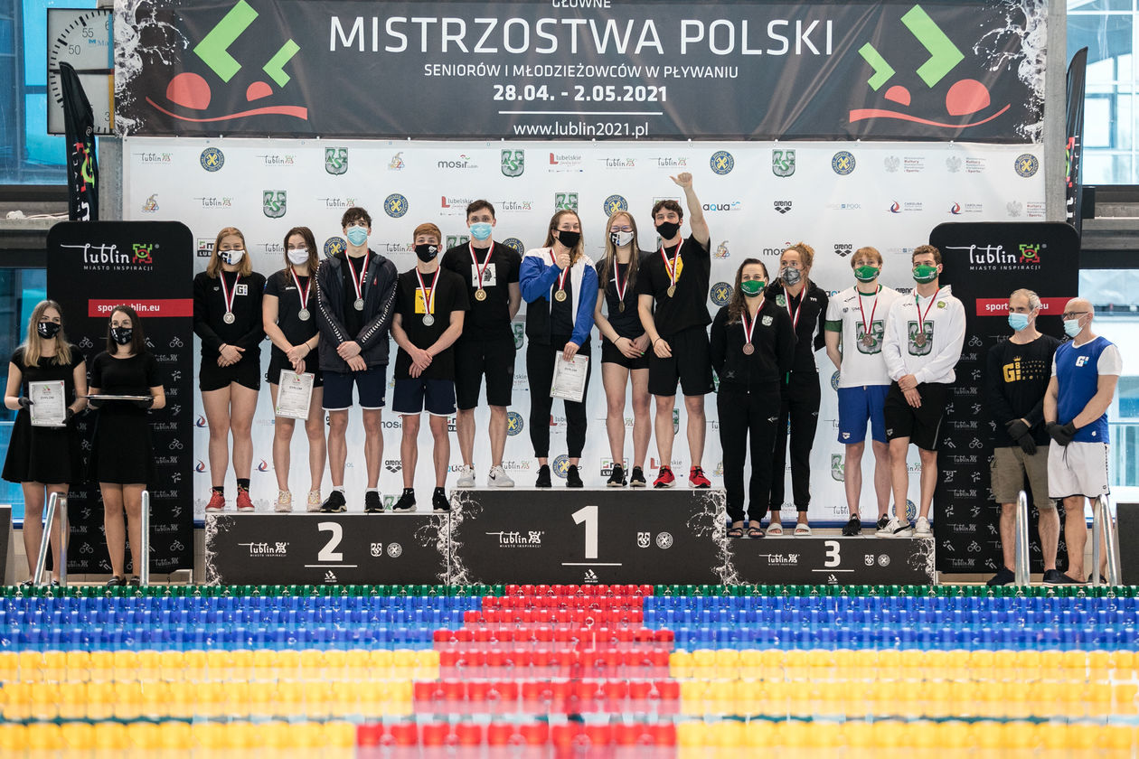  Mistrzostwa Polski w pływaniu 2021 - dzień II (zdjęcie 16) - Autor: Michał Piłat/AZS UMCS Lublin