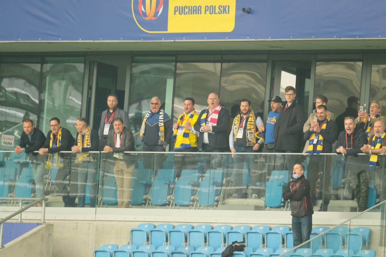  Raków Częstochowa pokonał na lubelskiej Arenie Arkę Gdynia 2 :1 i wygrał Puchar Polski (zdjęcie 1) - Autor: Maciej Kaczanowski