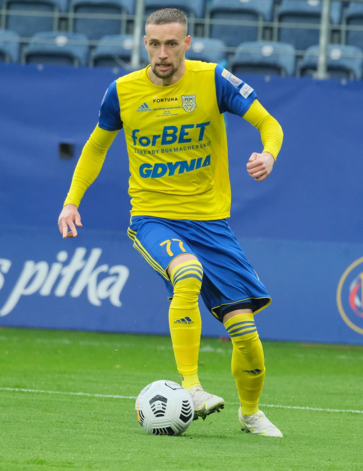  Raków Częstochowa pokonał na lubelskiej Arenie Arkę Gdynia 2 :1 i wygrał Puchar Polski (zdjęcie 1) - Autor: Maciej Kaczanowski