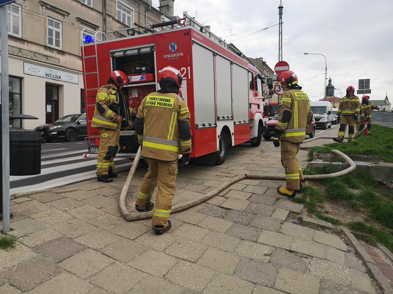  Pożar na Starym Mieście w Lublinie (zdjęcie 1) - Autor: Maciej Kaczanowski