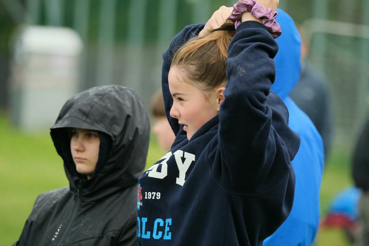  Zmagania młodych rugbystów podczas I Turnieju Lubelskiego Cebularza (zdjęcie 1) - Autor: Maciej Kaczanowski