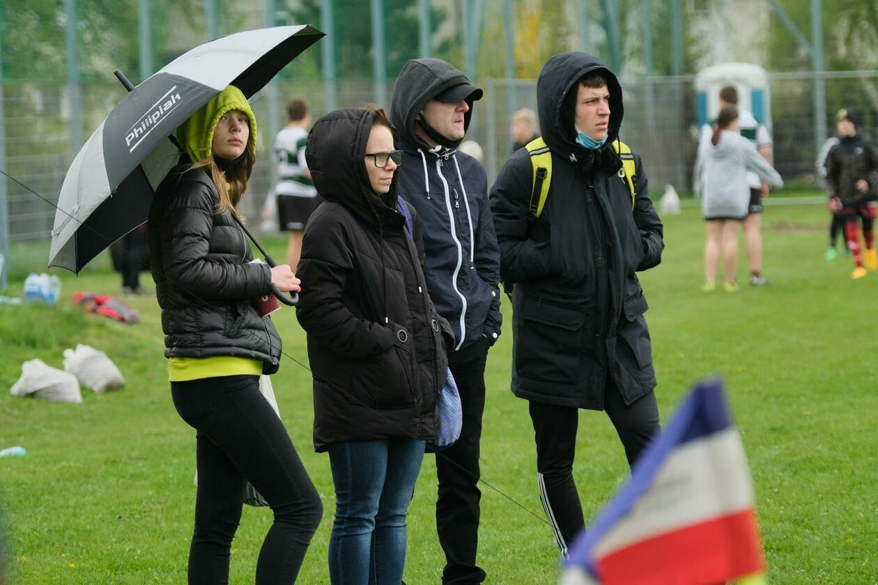  Zmagania młodych rugbystów podczas I Turnieju Lubelskiego Cebularza (zdjęcie 1) - Autor: Maciej Kaczanowski