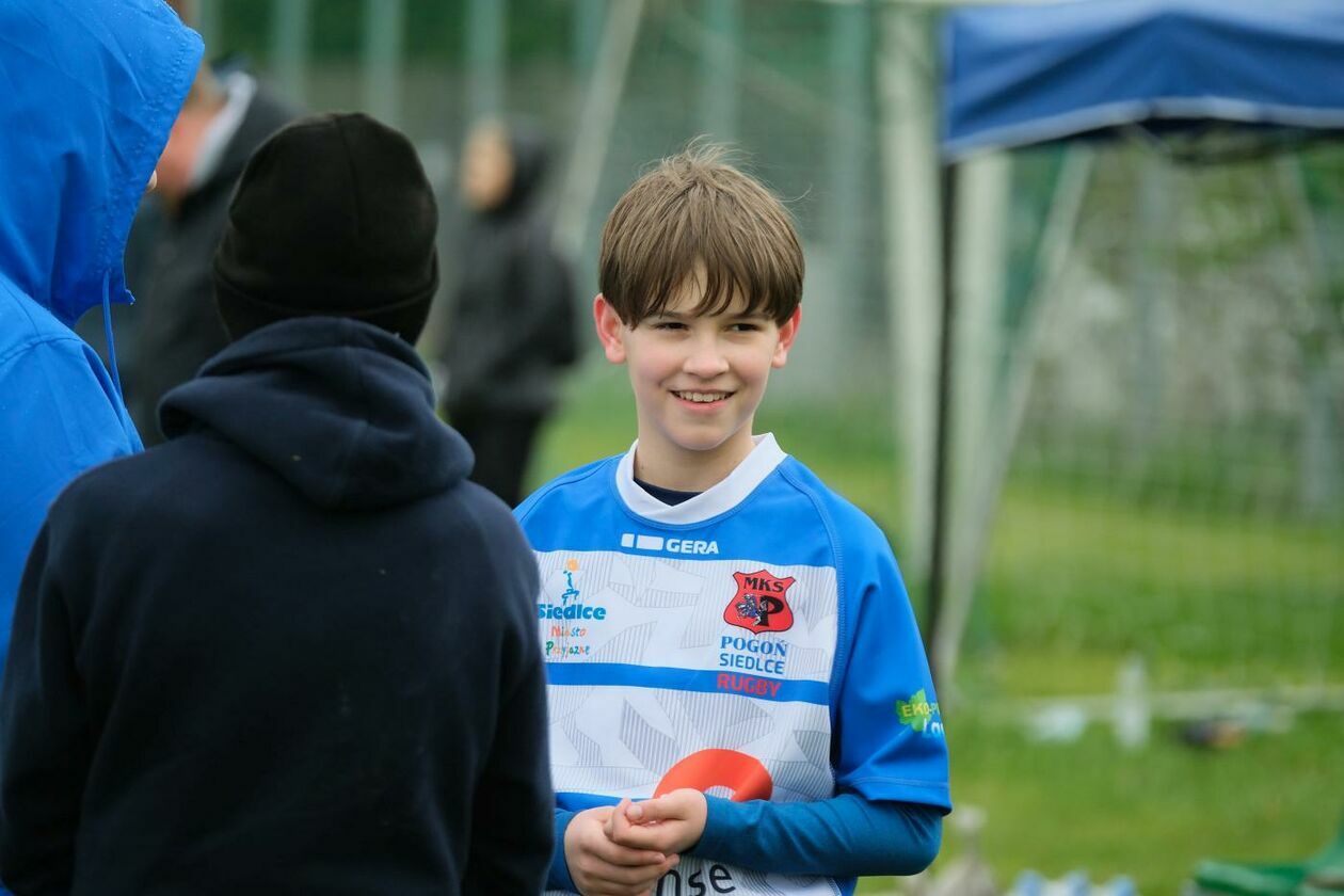  Zmagania młodych rugbystów podczas I Turnieju Lubelskiego Cebularza (zdjęcie 1) - Autor: Maciej Kaczanowski