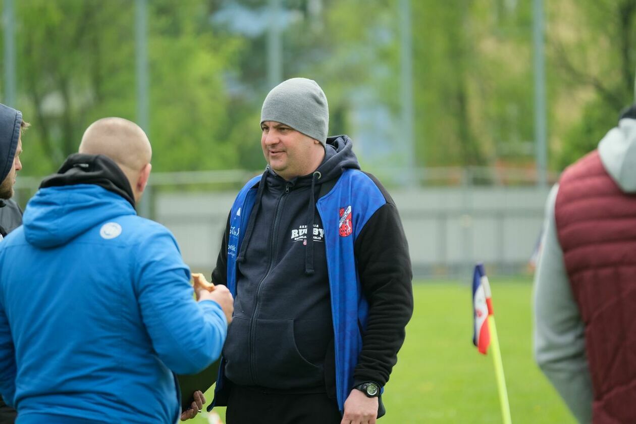  Zmagania młodych rugbystów podczas I Turnieju Lubelskiego Cebularza (zdjęcie 1) - Autor: Maciej Kaczanowski