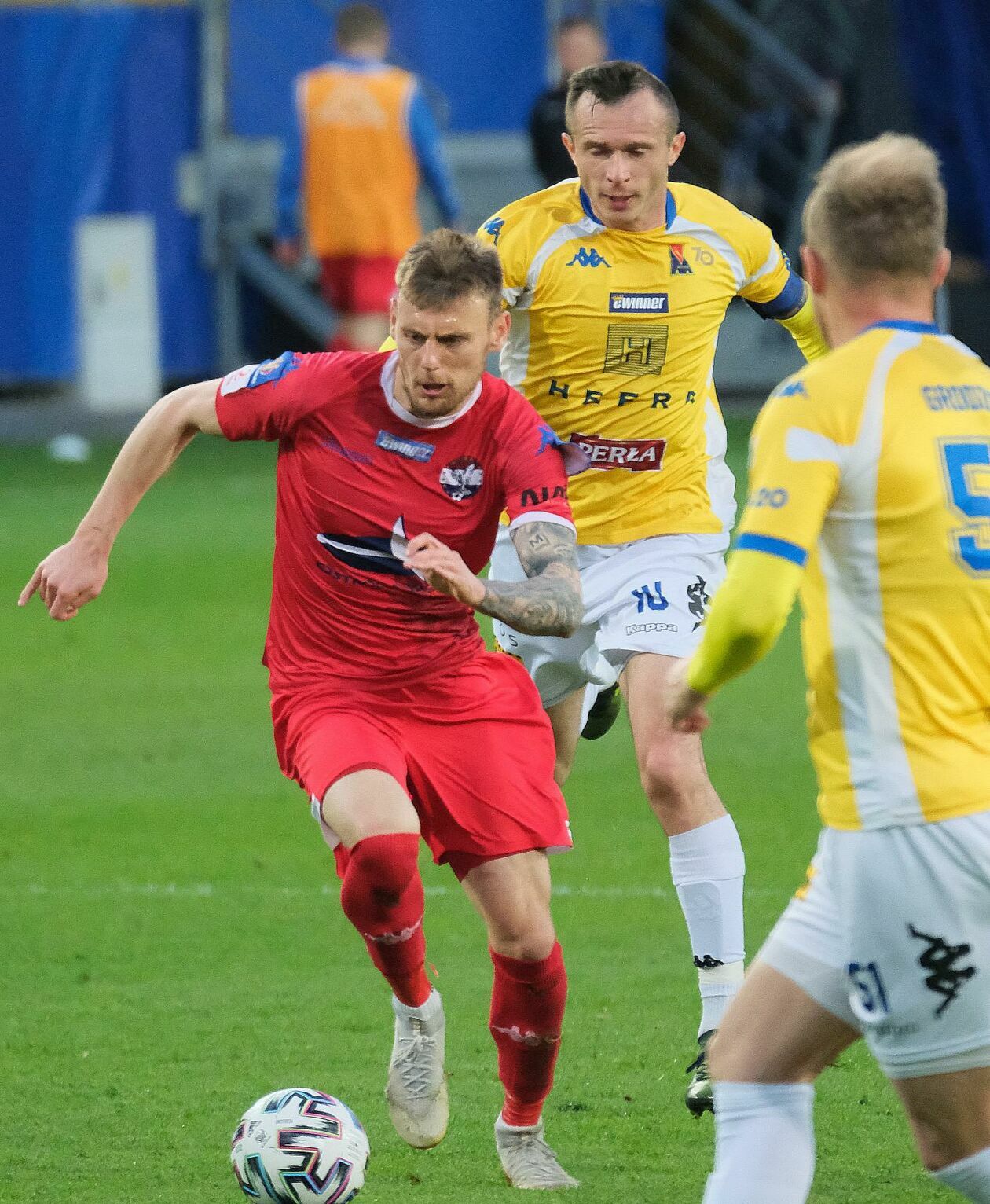  Motor Lublin – Sokół Ostróda 4:1. (zdjęcie 1) - Autor: Maciej Kaczanowski