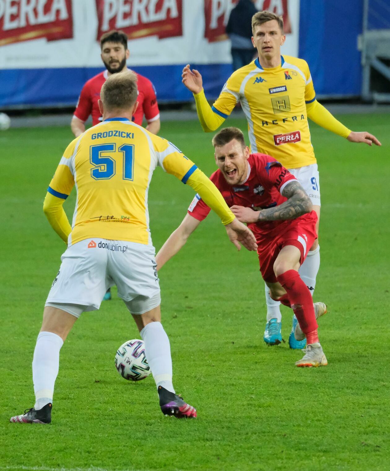  Motor Lublin – Sokół Ostróda 4:1. (zdjęcie 1) - Autor: Maciej Kaczanowski