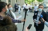 Protest pielęgniarek zs szpitala przy al. Kraśnickiej (zdjęcie 2)