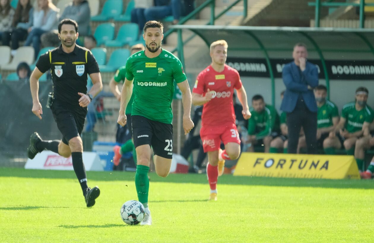  Górnik Łęczna - Odra Opole 1:1 (zdjęcie 1) - Autor: Maciej Kaczanowski