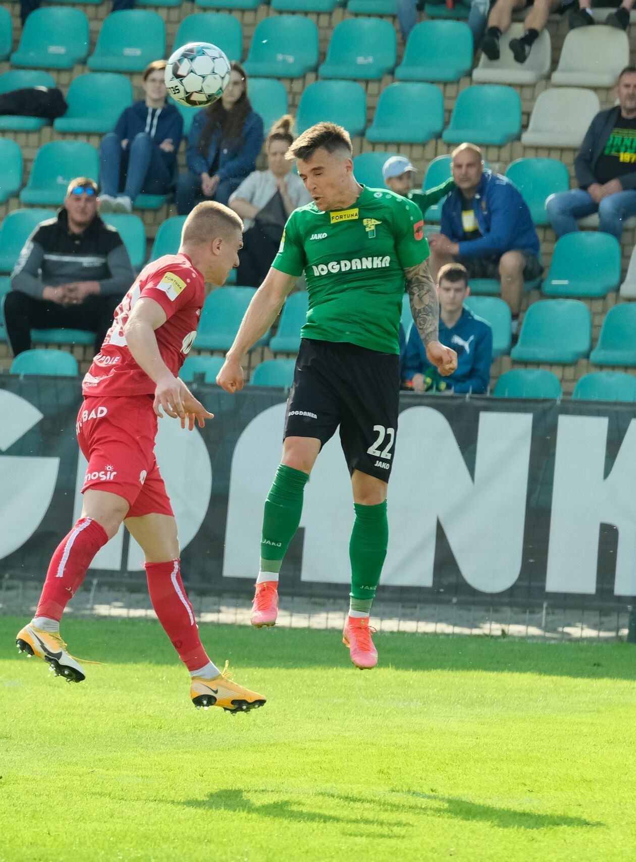  Górnik Łęczna - Odra Opole 1:1 (zdjęcie 1) - Autor: Maciej Kaczanowski