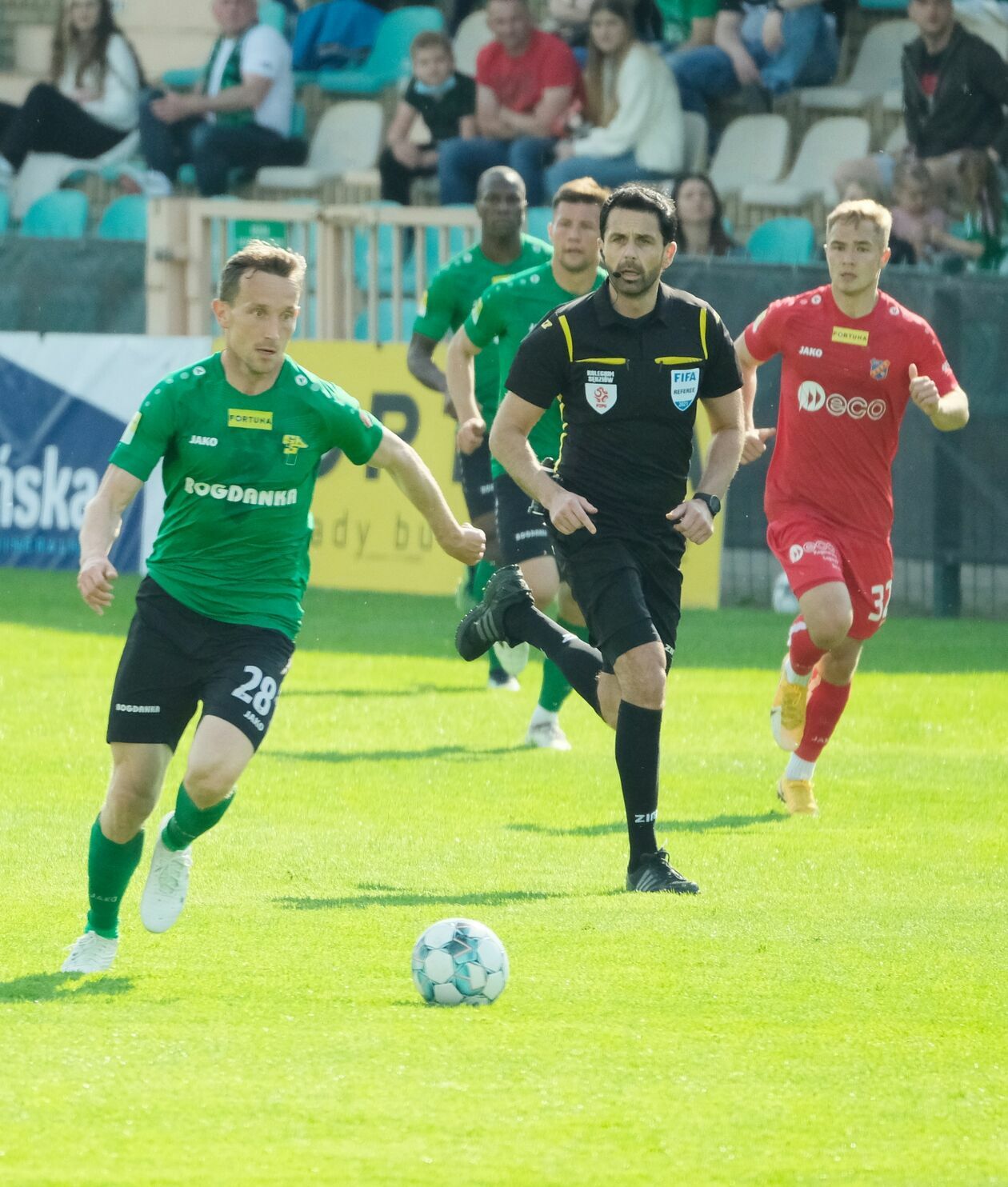  Górnik Łęczna - Odra Opole 1:1 (zdjęcie 1) - Autor: Maciej Kaczanowski