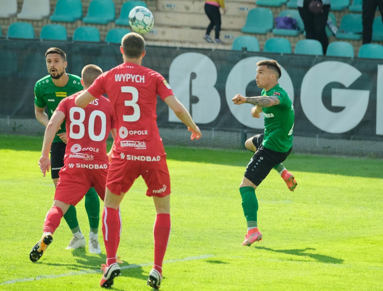  Górnik Łęczna - Odra Opole 1:1 (zdjęcie 1) - Autor: Maciej Kaczanowski